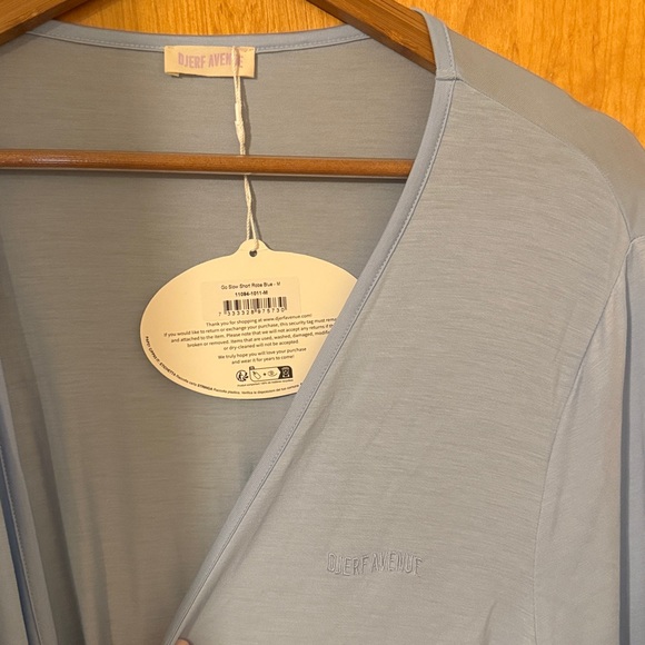 Go Slow Short Robe Blue - Picture 7 of 8